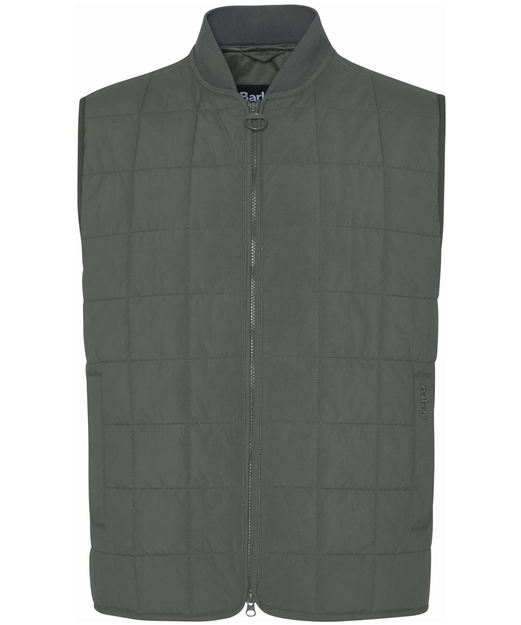 Men's Barbour Elmstone Quilted Gilet - Uniform Green