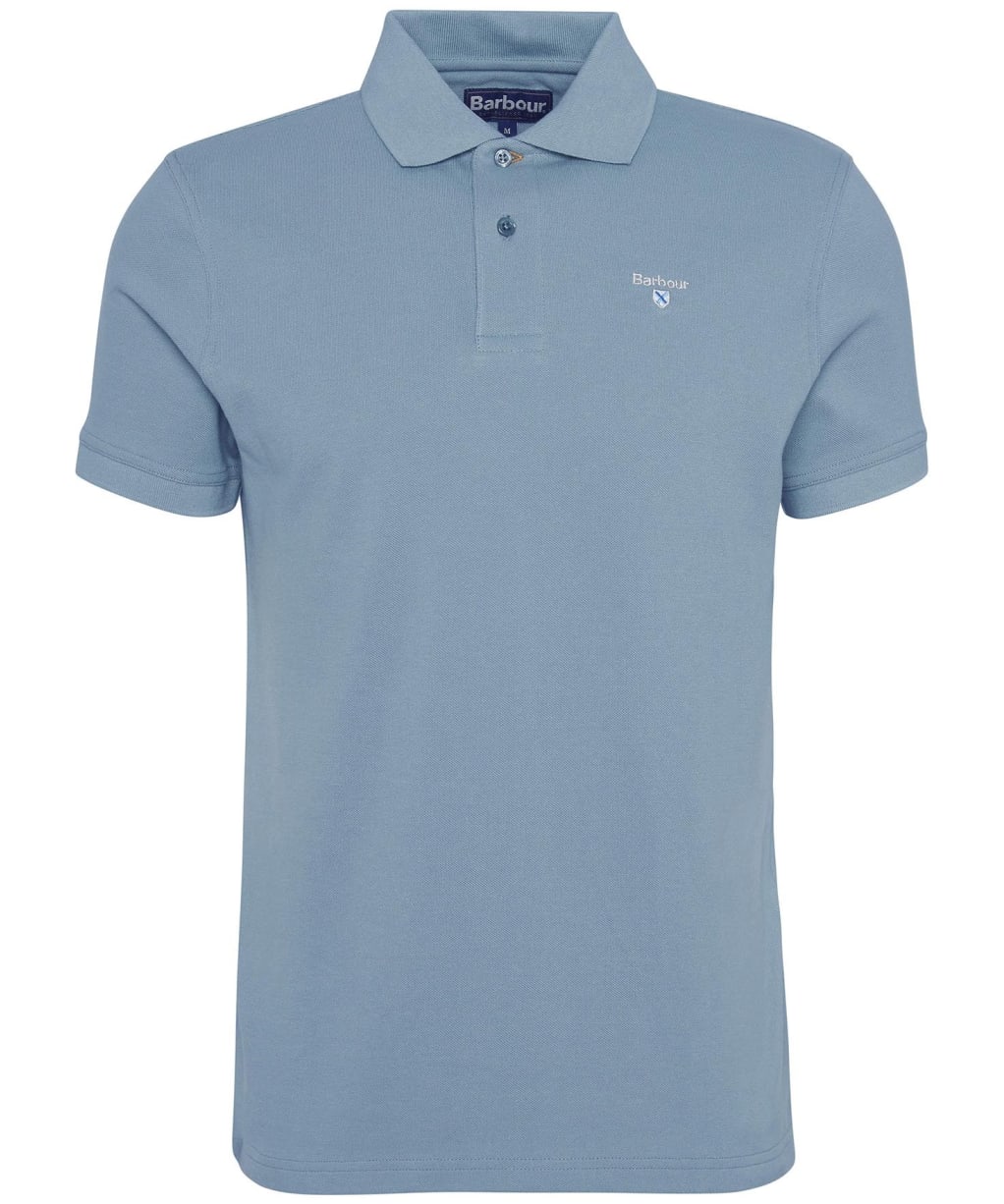 Men's Barbour Sports Polo 215G - Lead