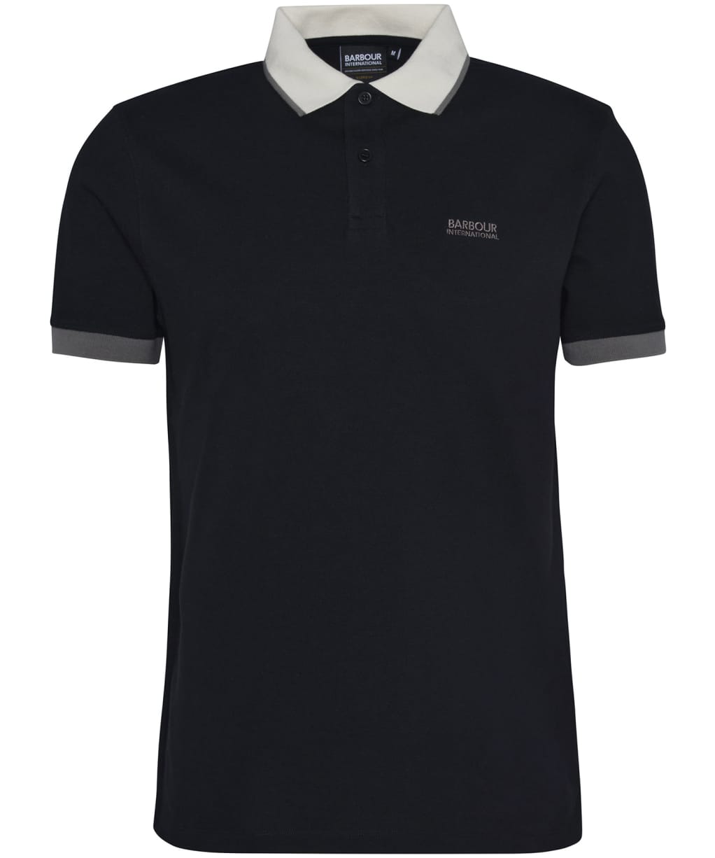 Men's Barbour International Howall Polo Shirt - New Black