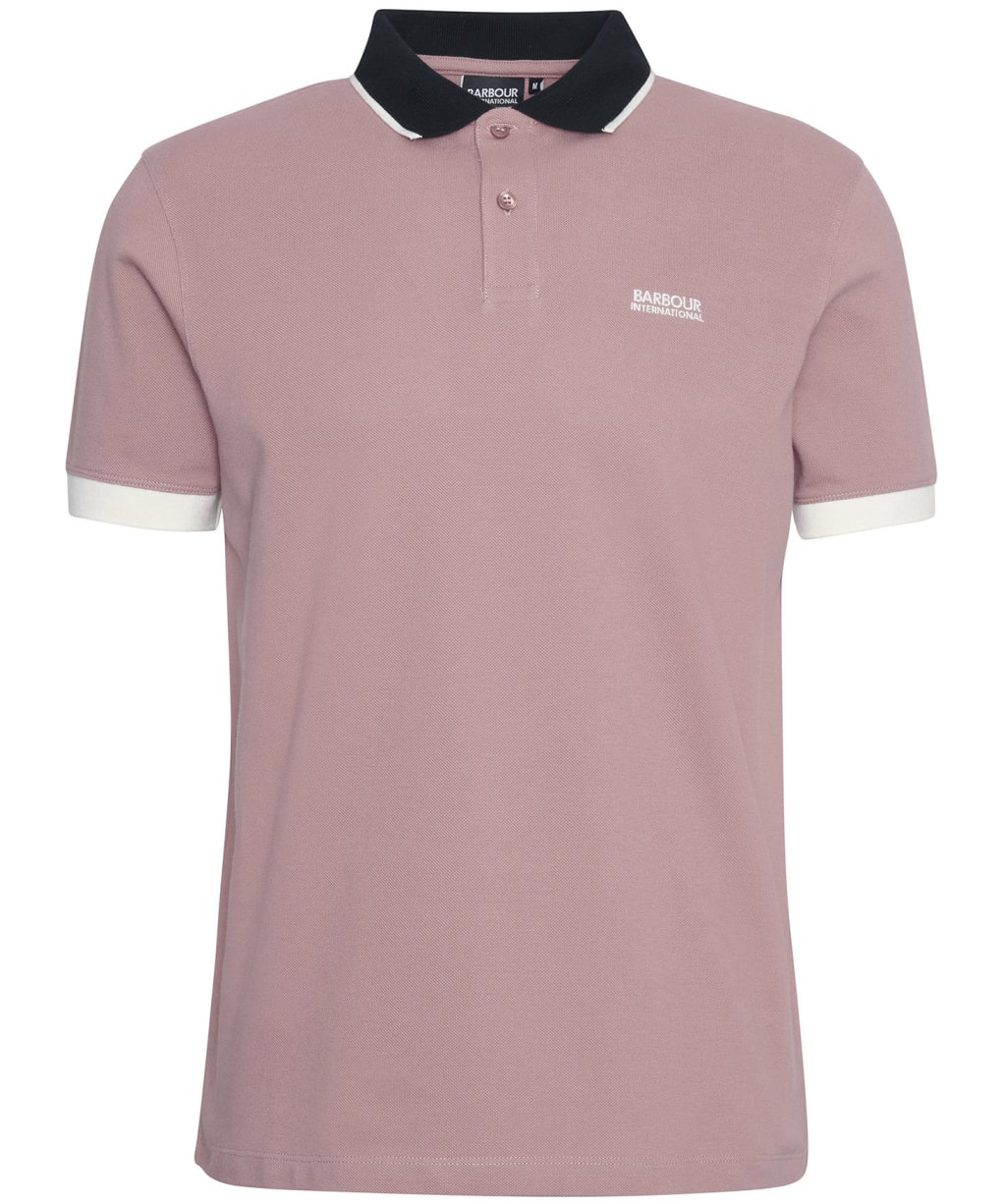 Men's Barbour International Howall Polo Shirt - Vintage Pink