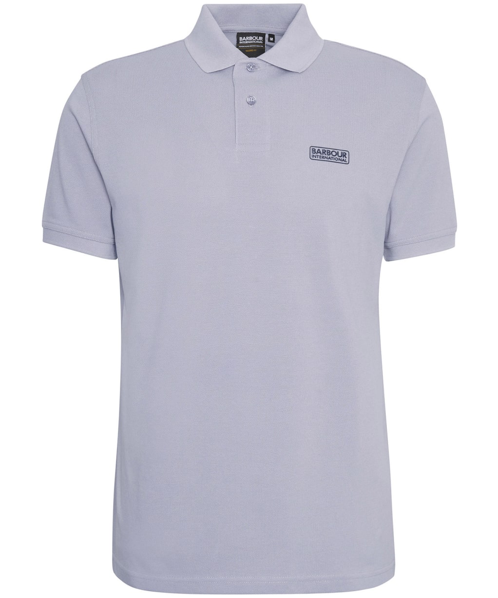 Men's Barbour International Essential Polo - Oyster Grey