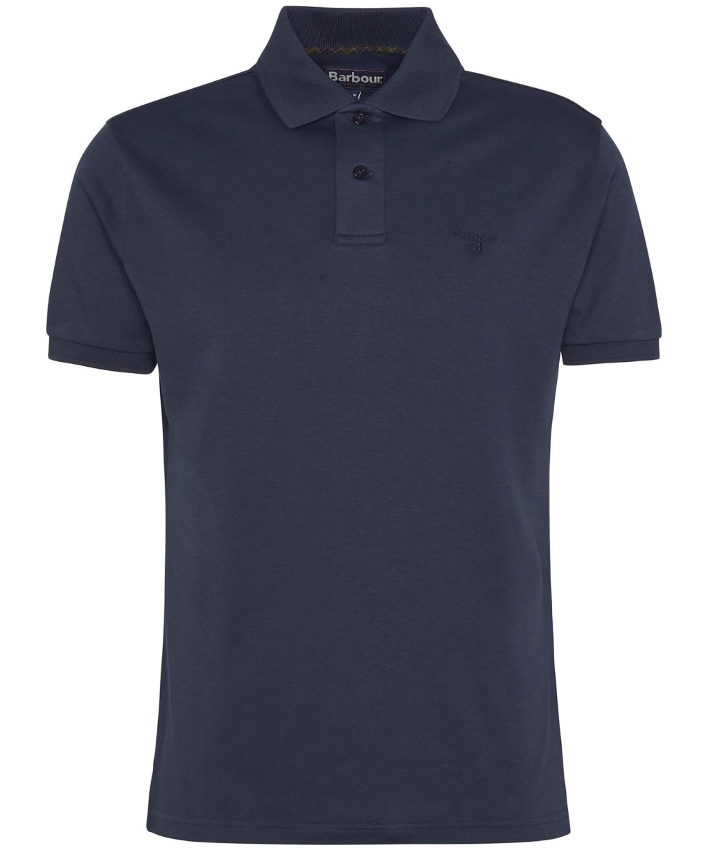 Men's Barbour Hylton Interlock Tailored Fit Polo Shirt - Navy
