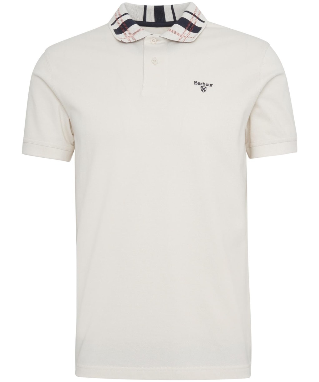 Men's Barbour Trematon Tailored Fit Polo Shirt - Antique White