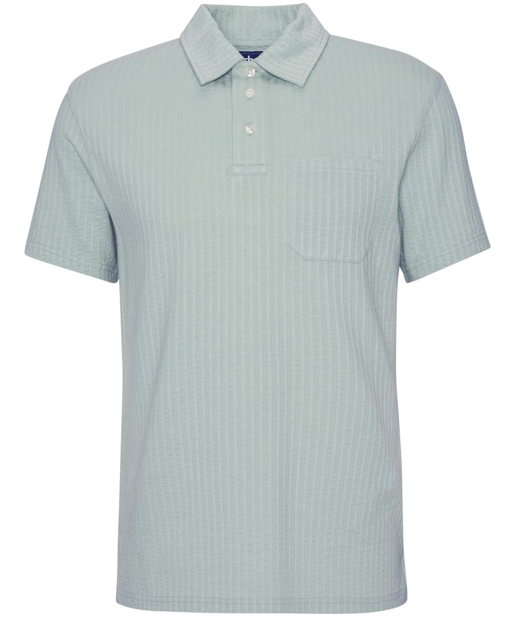 Men's Barbour Dymchurch Seersucker Polo Shirt - Pale Apple
