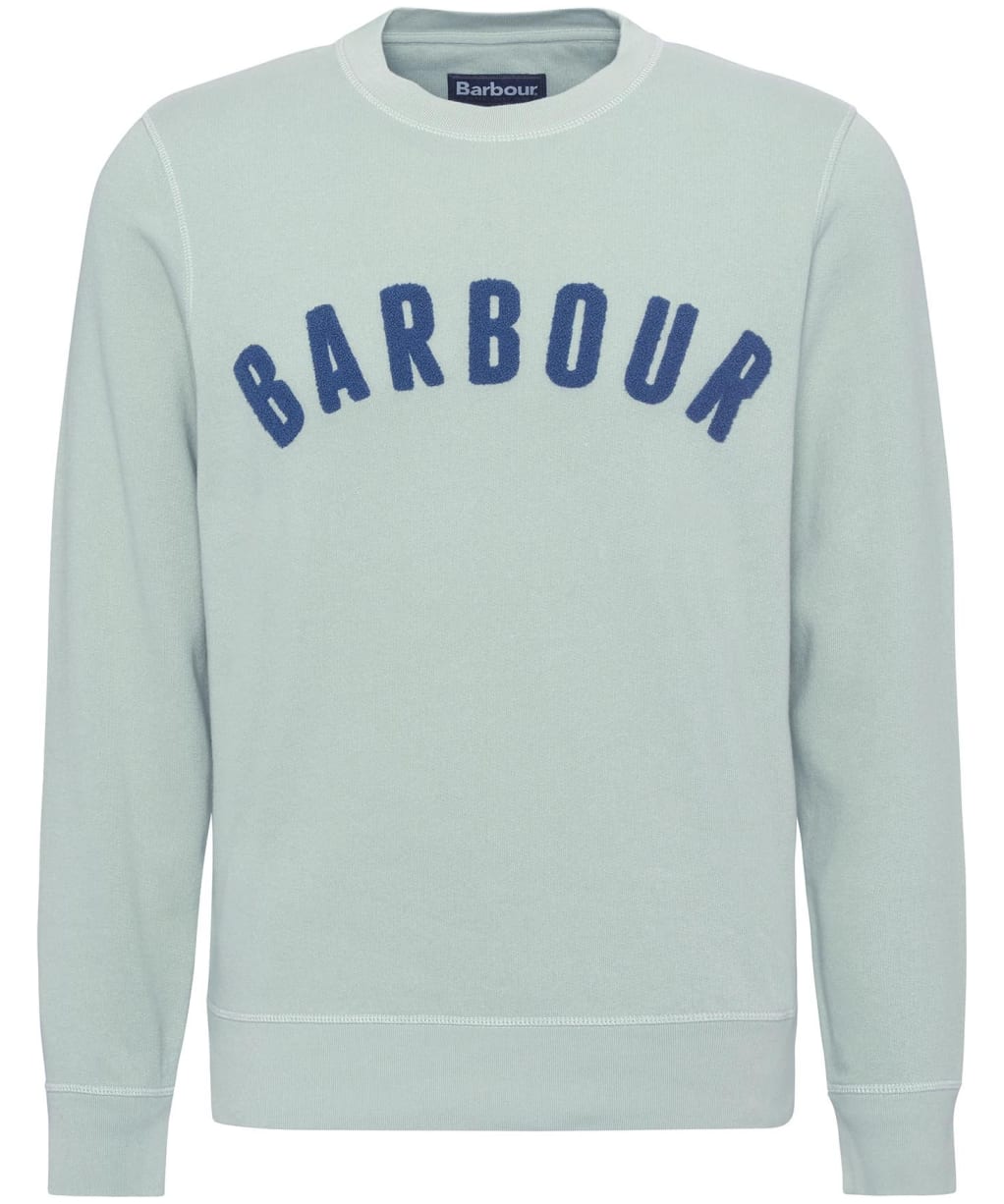 Men's Barbour Prep Logo Crew Sweater - Pale Apple