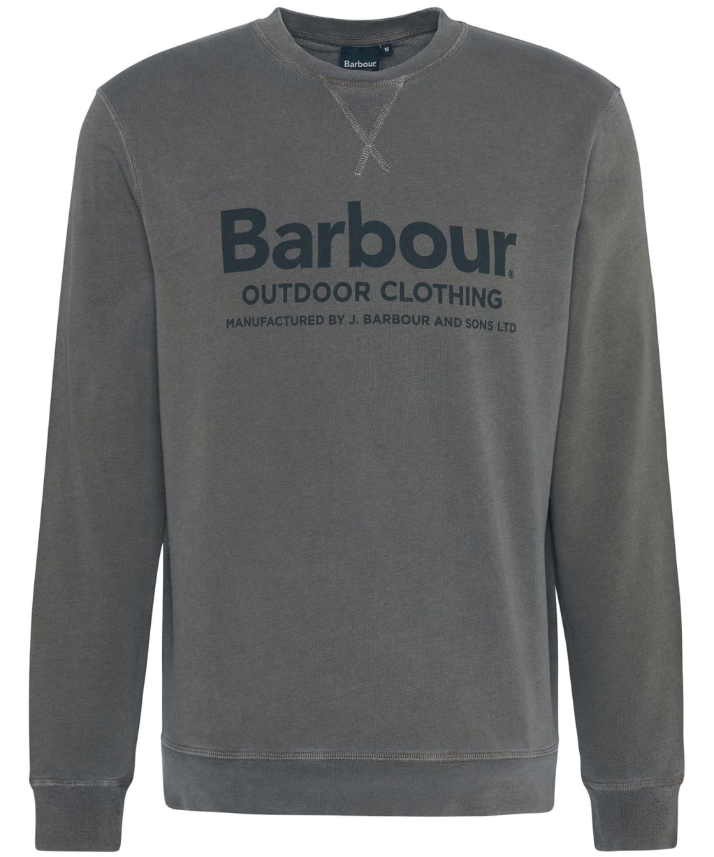 Men's Barbour Larkhill Crew Neck Sweatshirt - Light Sage