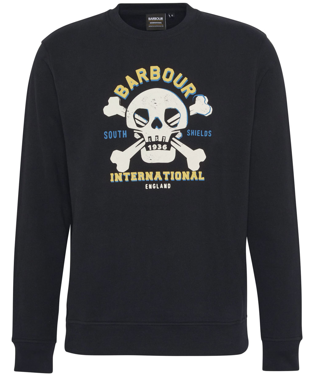 Men's Barbour International Carlisle Graphic Sweatshirt - Black