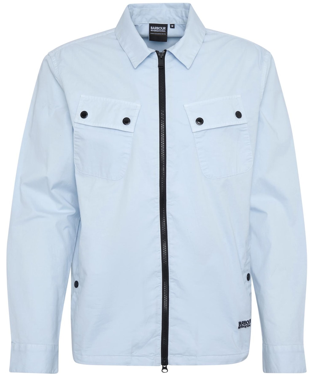 Men's Barbour International Hayden Overshirt - Ice Water