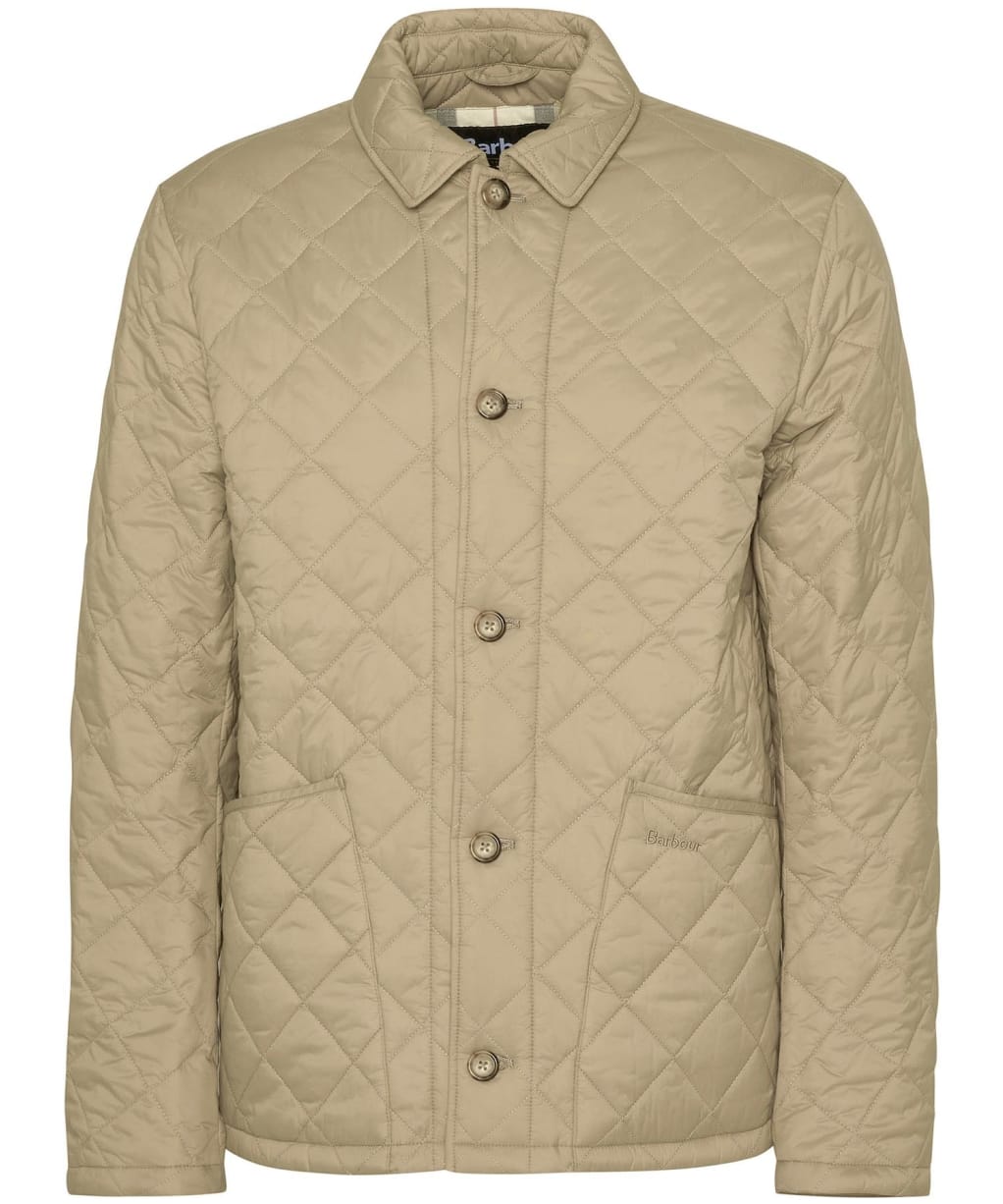 Men's Barbour Tyne Liddesdale Quilted Jacket - Washed Stone