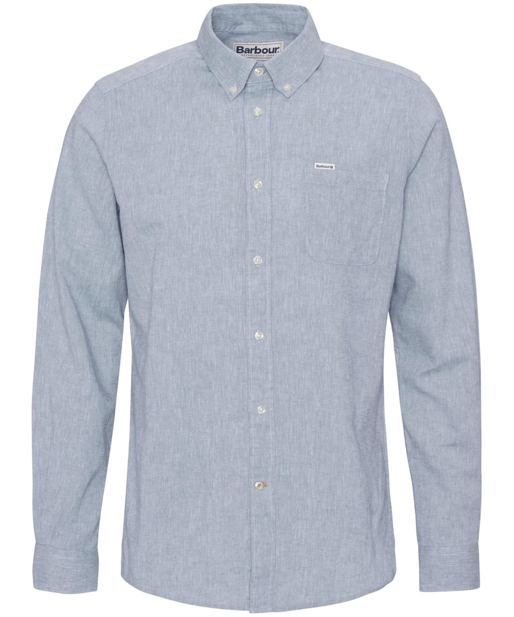 Men's Barbour Nelson Tailored Shirt - Lead