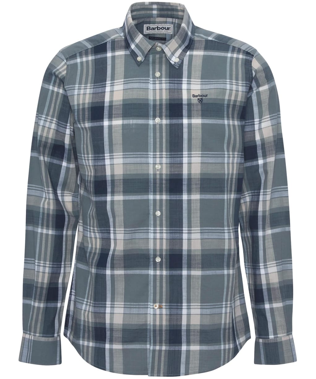 Men's Barbour Kidd Tailored Shirt - Vintage Teal