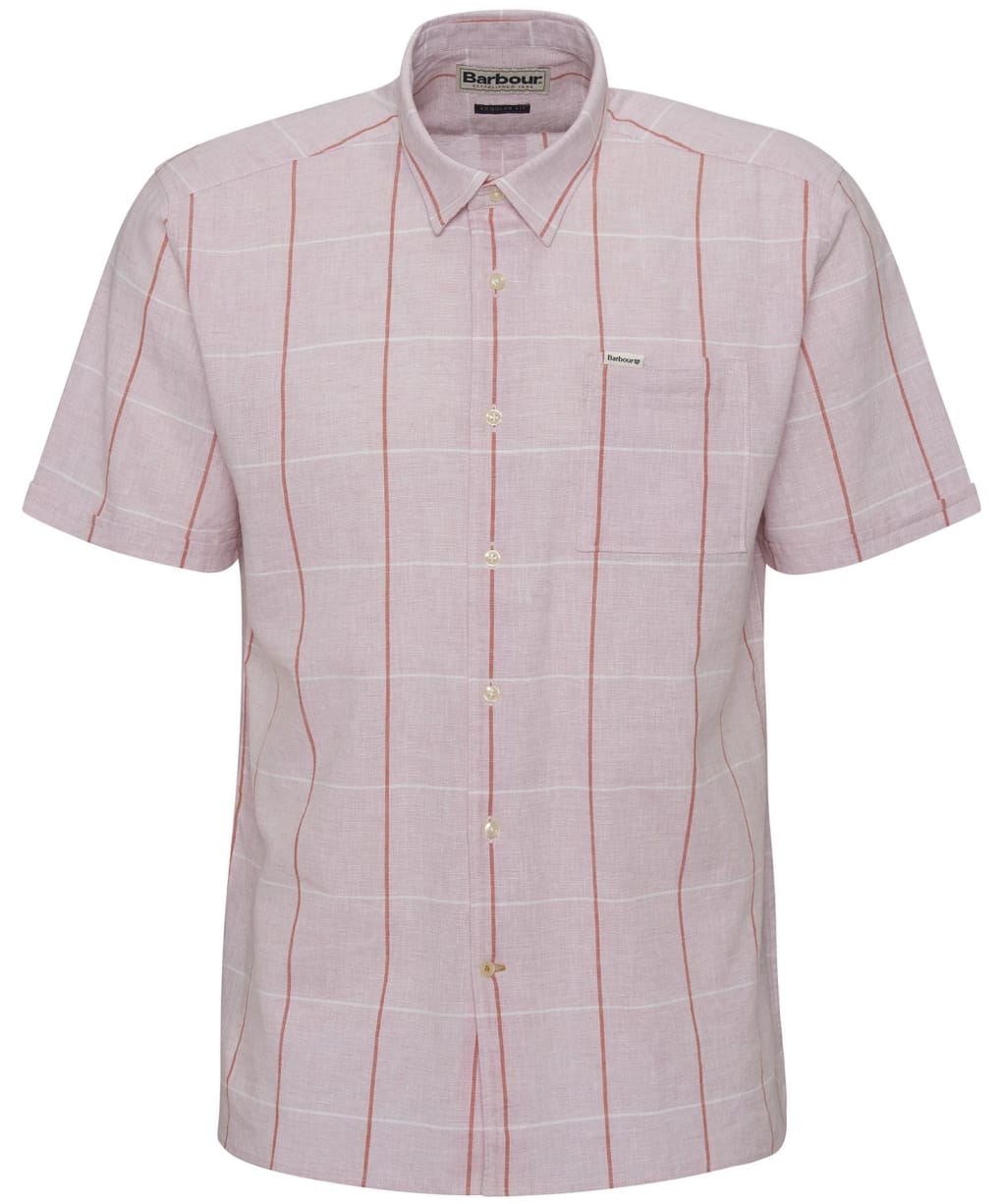 Men's Barbour Swaledale Summer Fit Shirt - True Pink