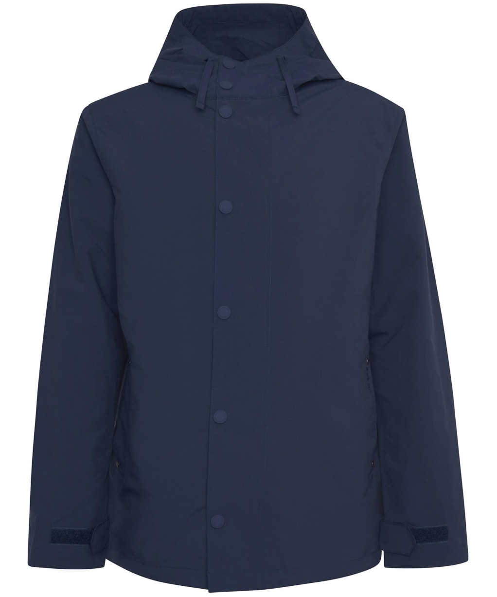 Men's Barbour Quay Showerproof Lightweight Jacket - NAVY/BLEACHED PI
