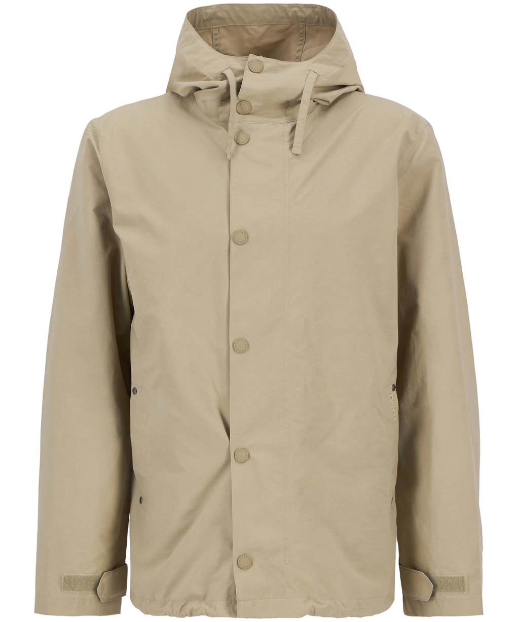 Men's Barbour Quay Showerproof Lightweight Jacket - WASHED STONE/BLE
