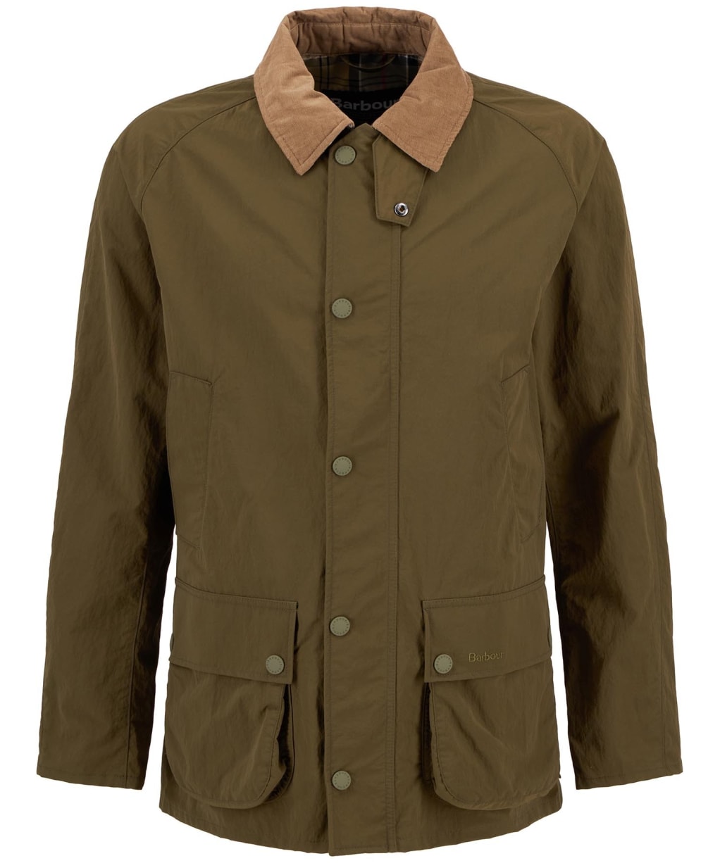 Men's Barbour Ashby Showerproof Jacket - Light Sage