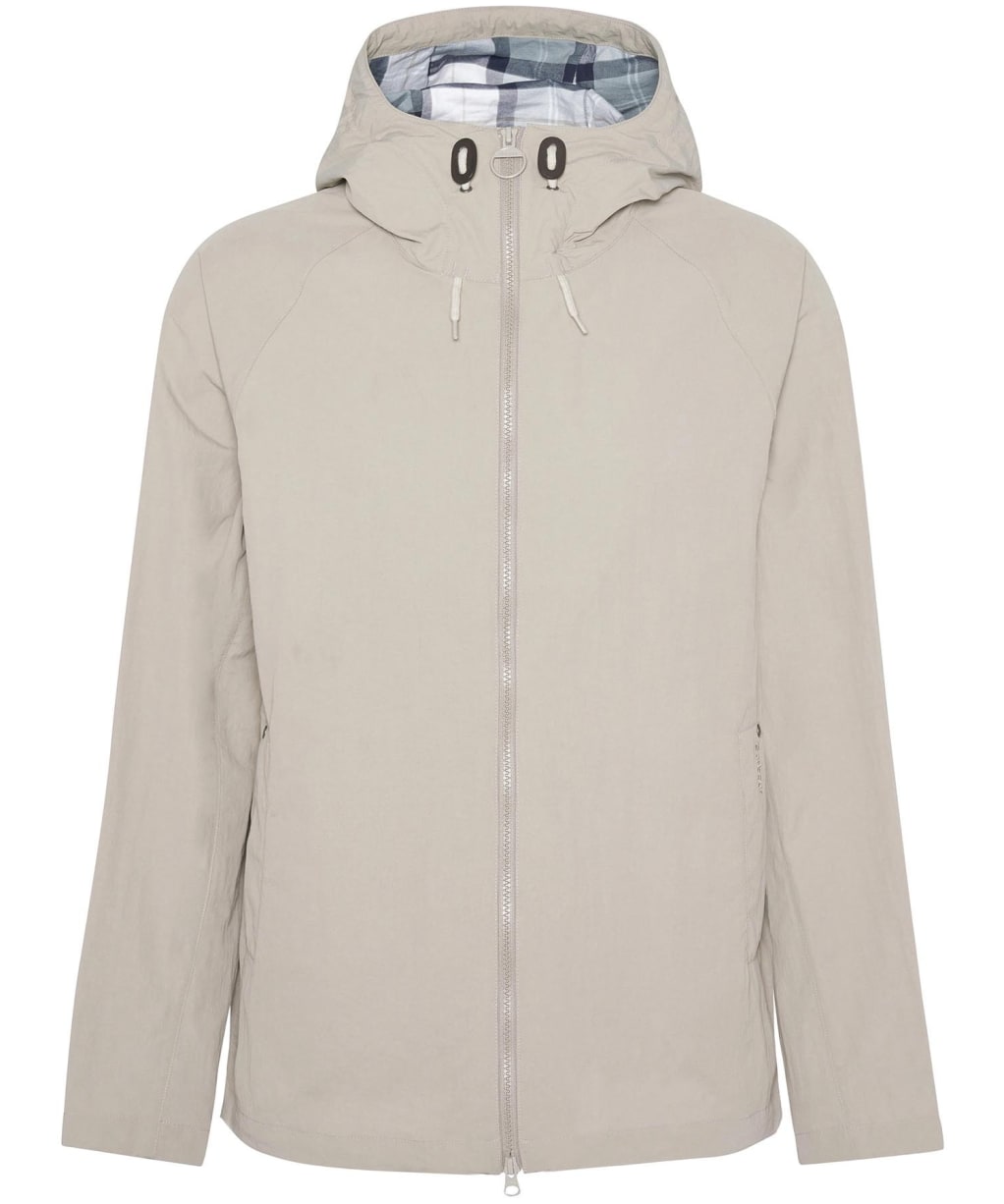 Men's Barbour Wylam Showerproof Jacket - Concrete / Northshore Tartan