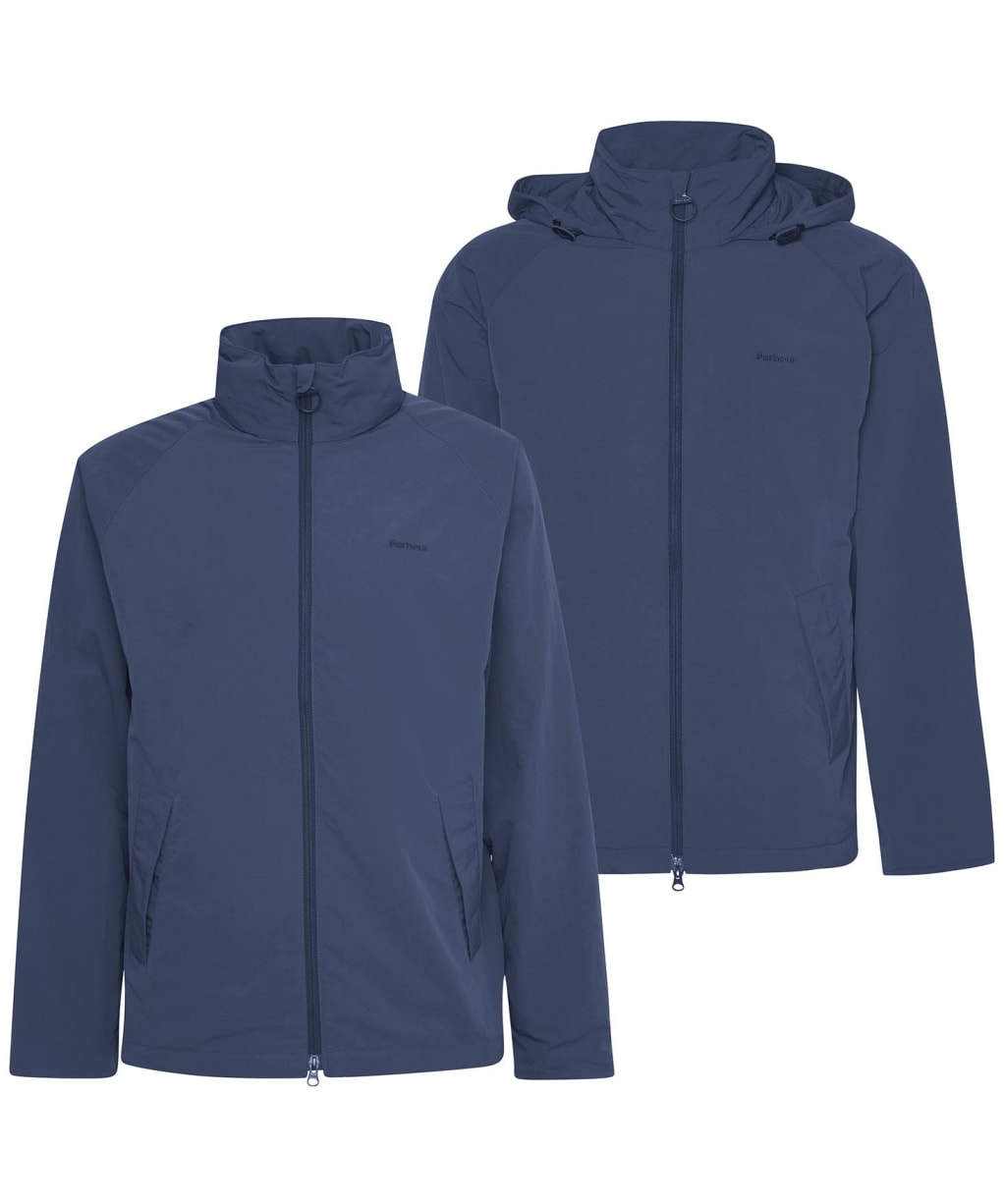 Men's Barbour Keld Showerproof Jacket - Navy