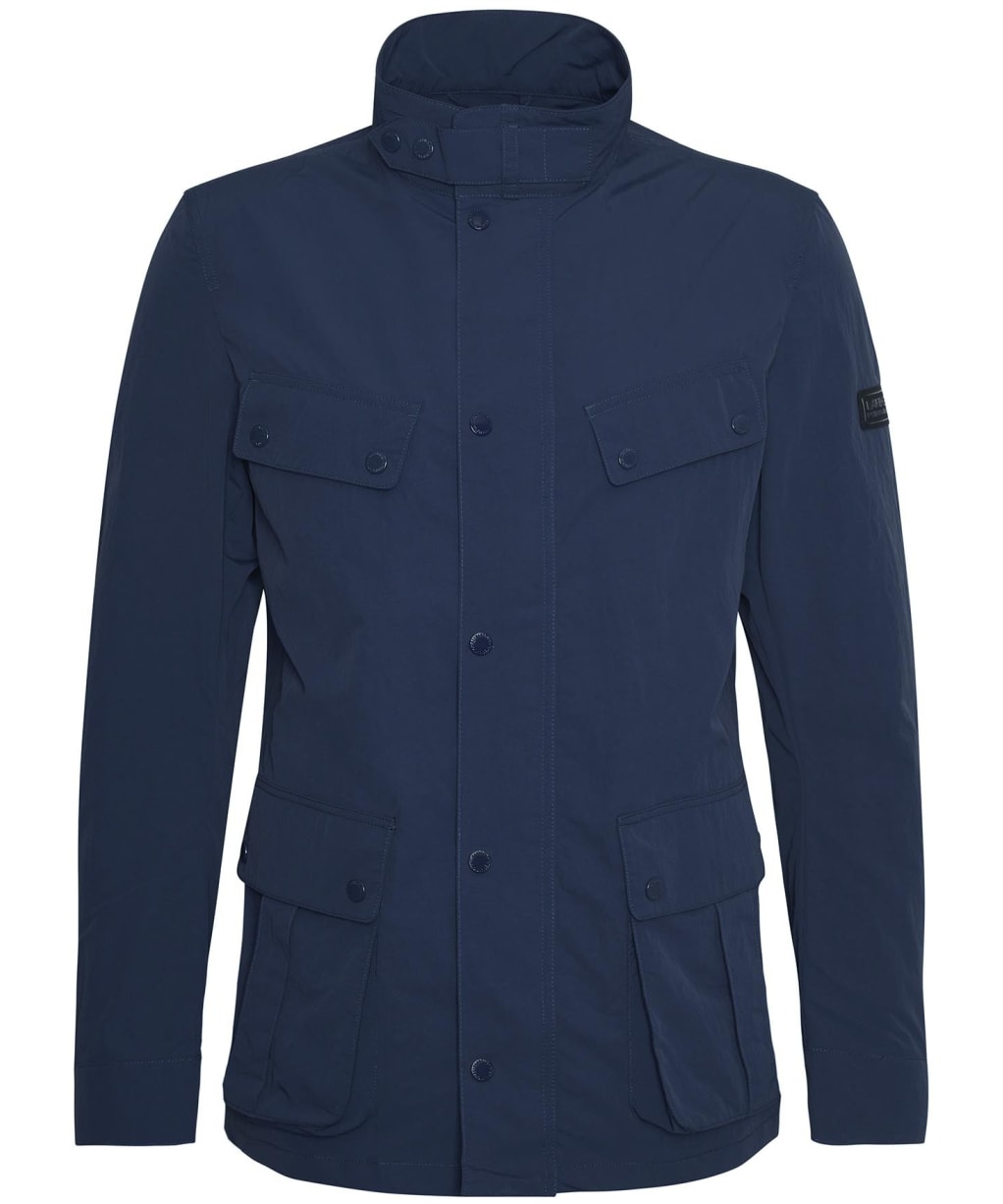 Men's Barbour International Modern Showerproof Duke Jacket - Navy