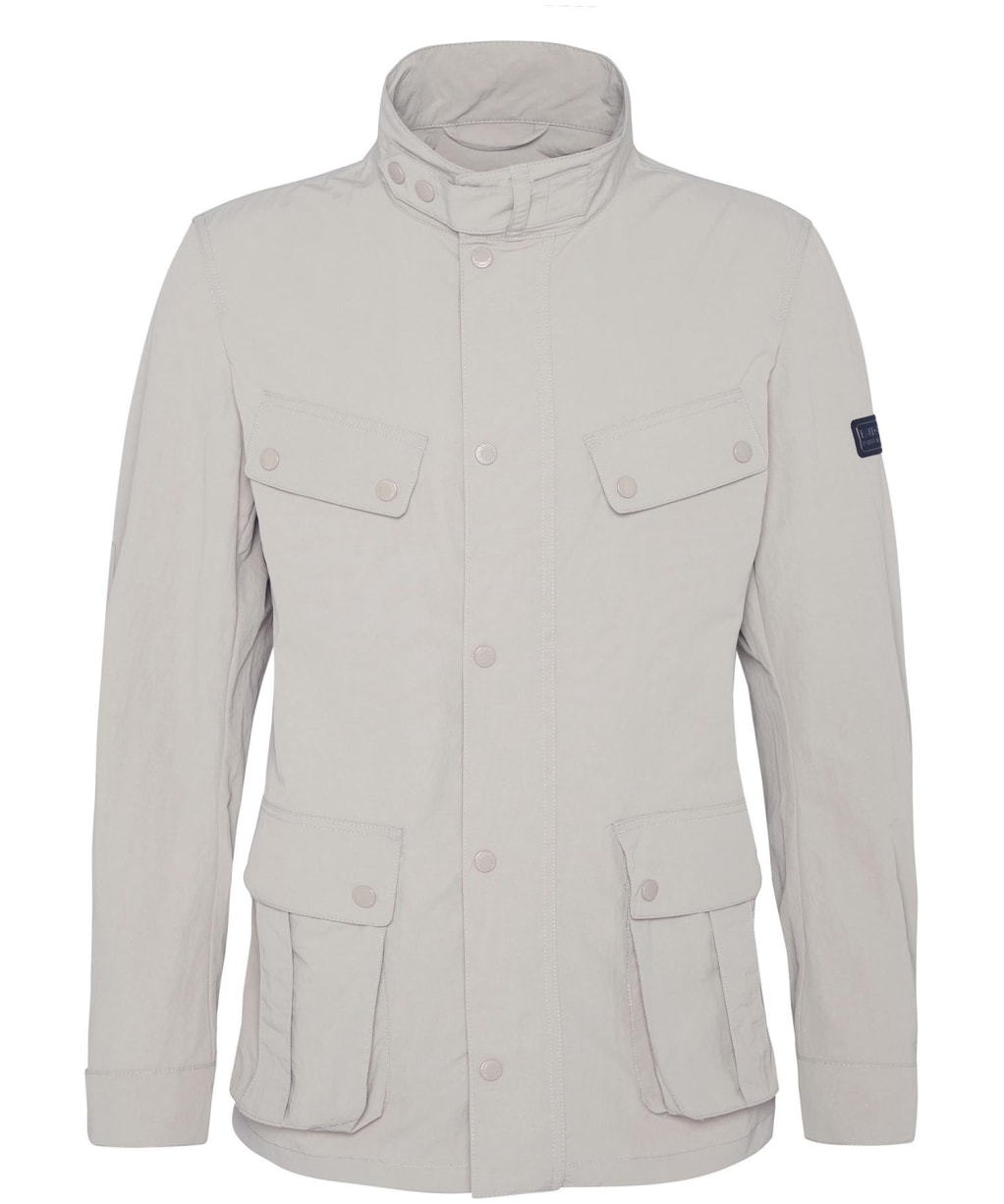 Men's Barbour International Modern Showerproof Duke Jacket - Concrete