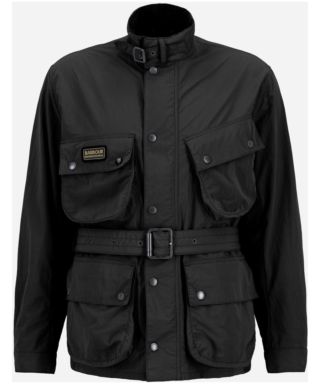 Men's Barbour International  Contemporary A7 Showerproof Jacket - Black