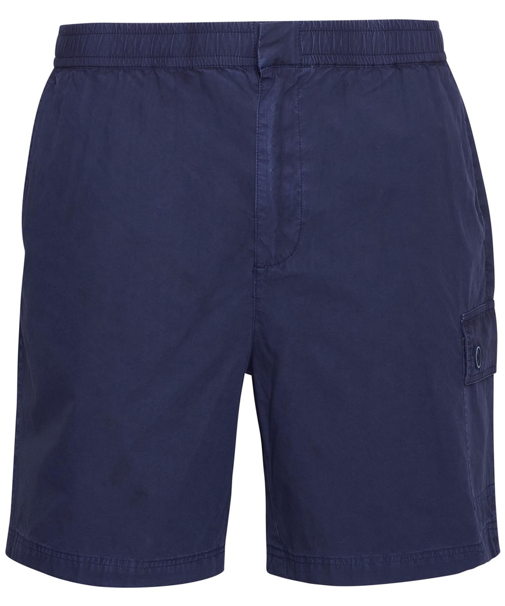 Men's Barbour International Kenneth Garment Dye Shorts - Navy