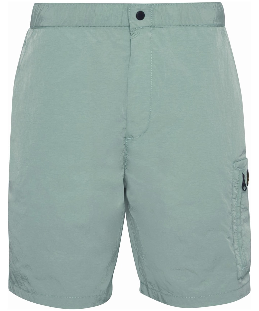 Men's Barbour International Inline Shorts - Granite Green