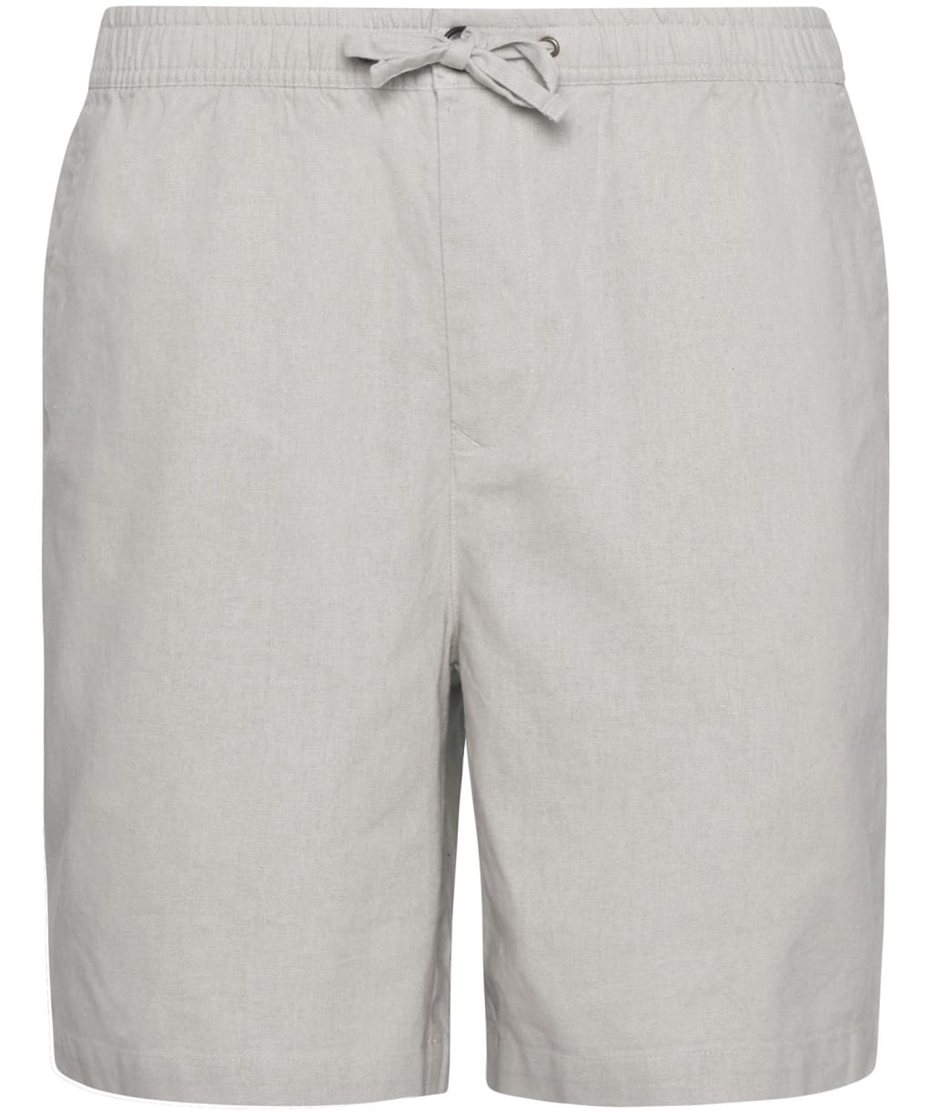 Men's Barbour Cotton Linen Relaxed Shorts - Mist