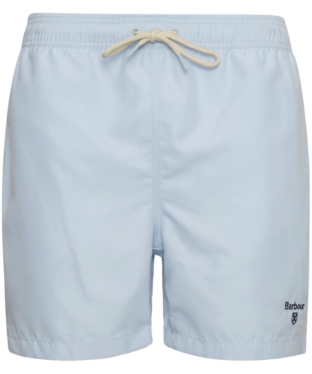 Men's Barbour Staple Logo 5' Swim Shorts - Ocean Sky