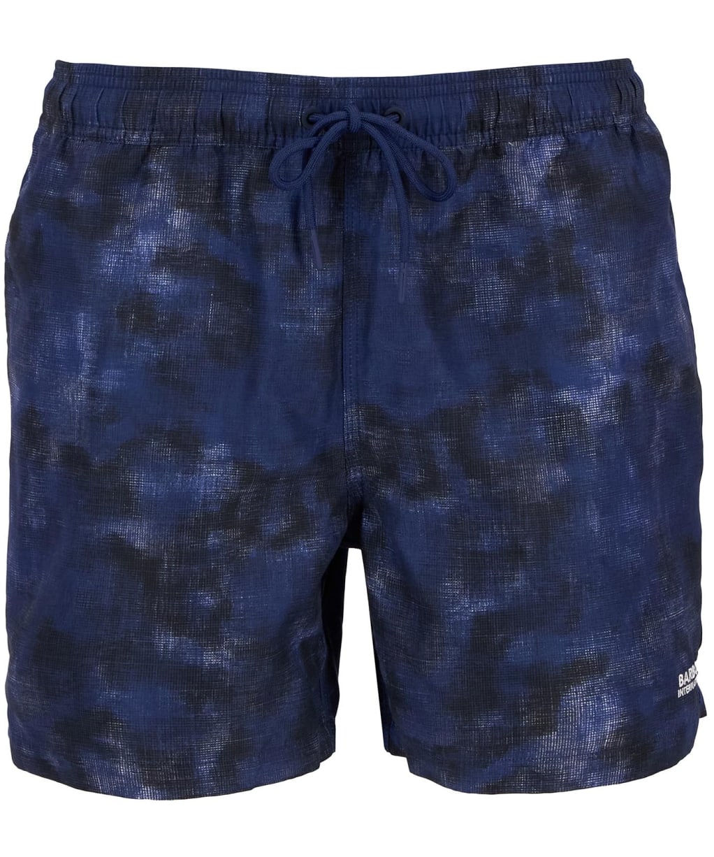 Men's Barbour International Camo Ikat Swimshort - Midnight Blue