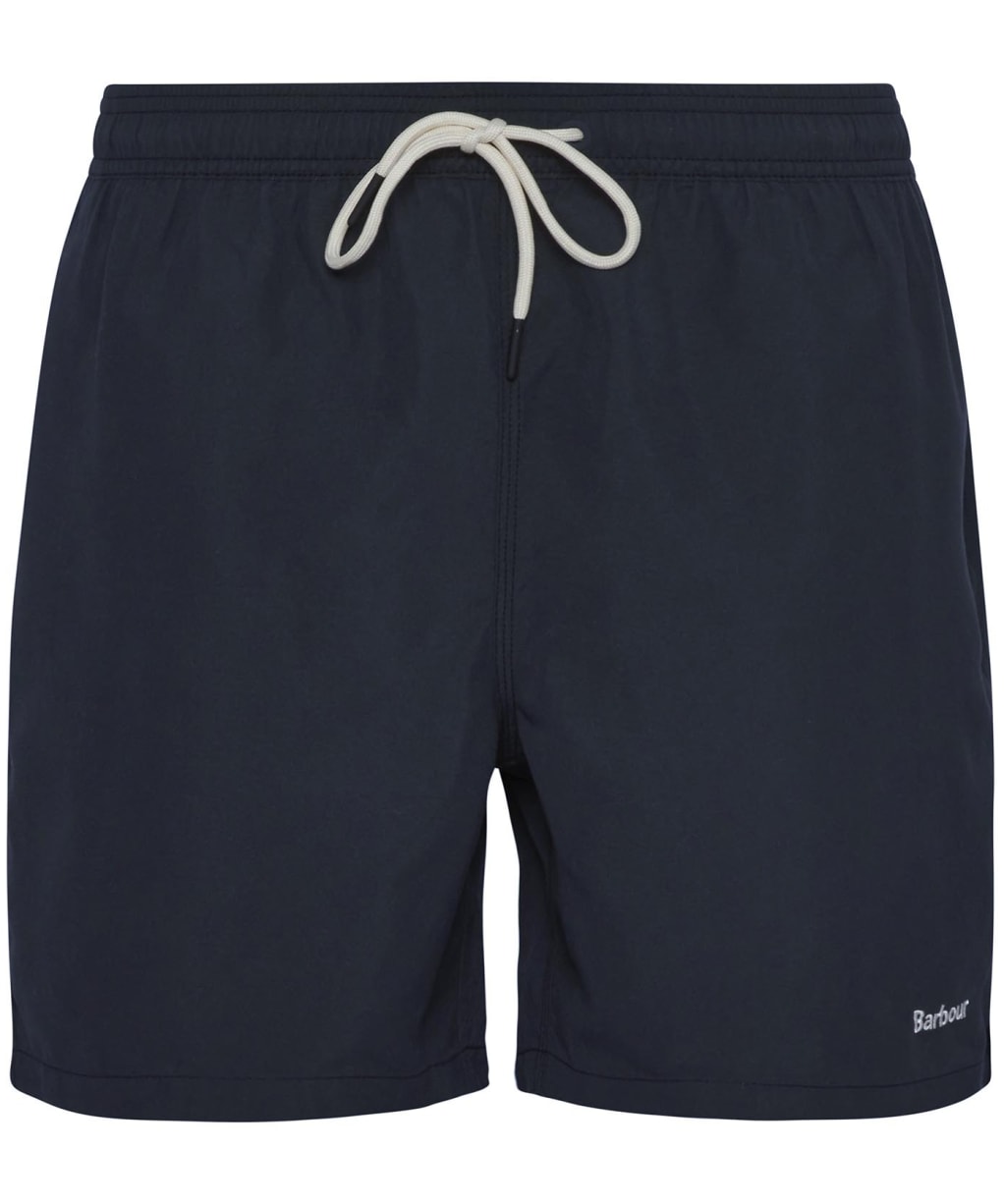 Men's Barbour Staple Logo 7' Swim Short - Black