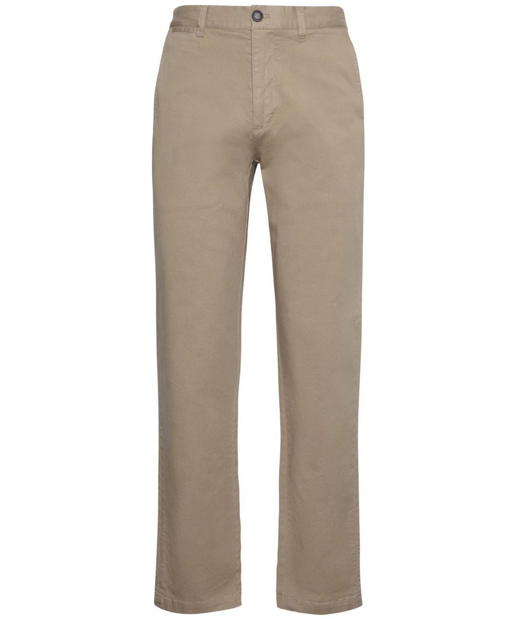 Men's Barbour Washed Stretch Twill Tailored Fit Trouser - Washed Stone