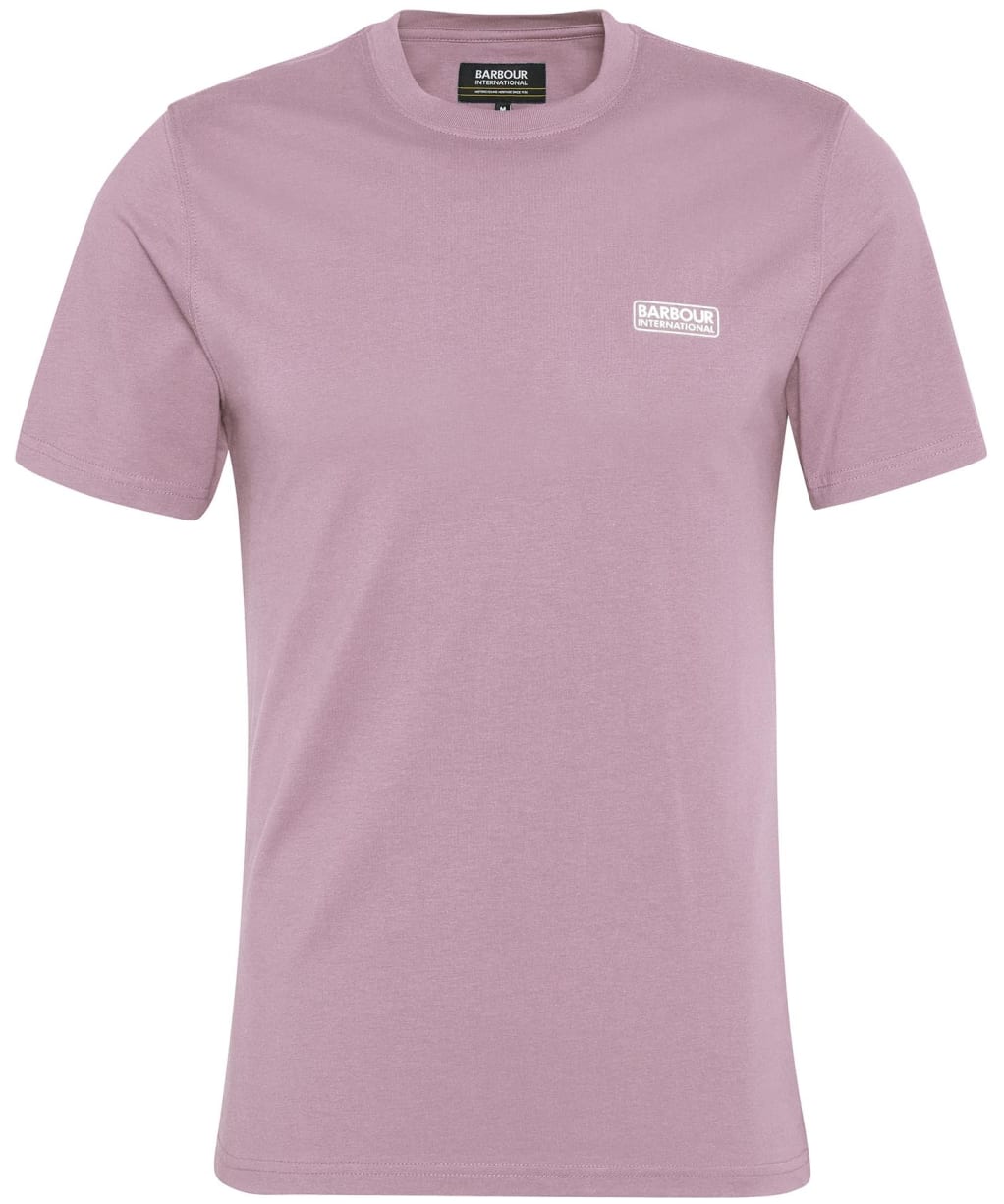 Men's Barbour International Small Logo Tee - Vintage Pink