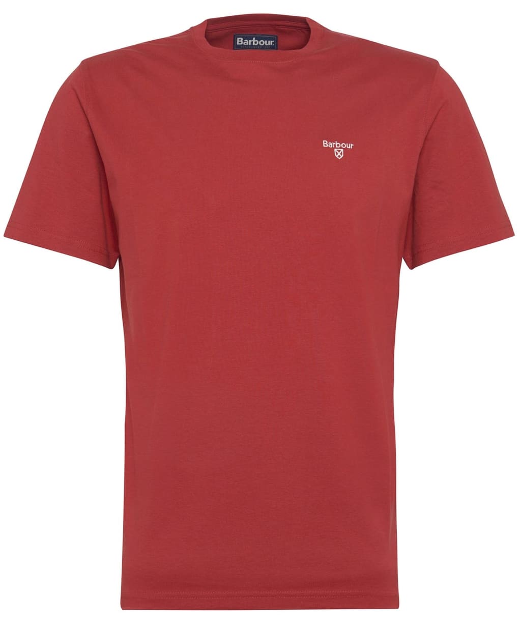 Men's Barbour Sports Tee - Red Spice