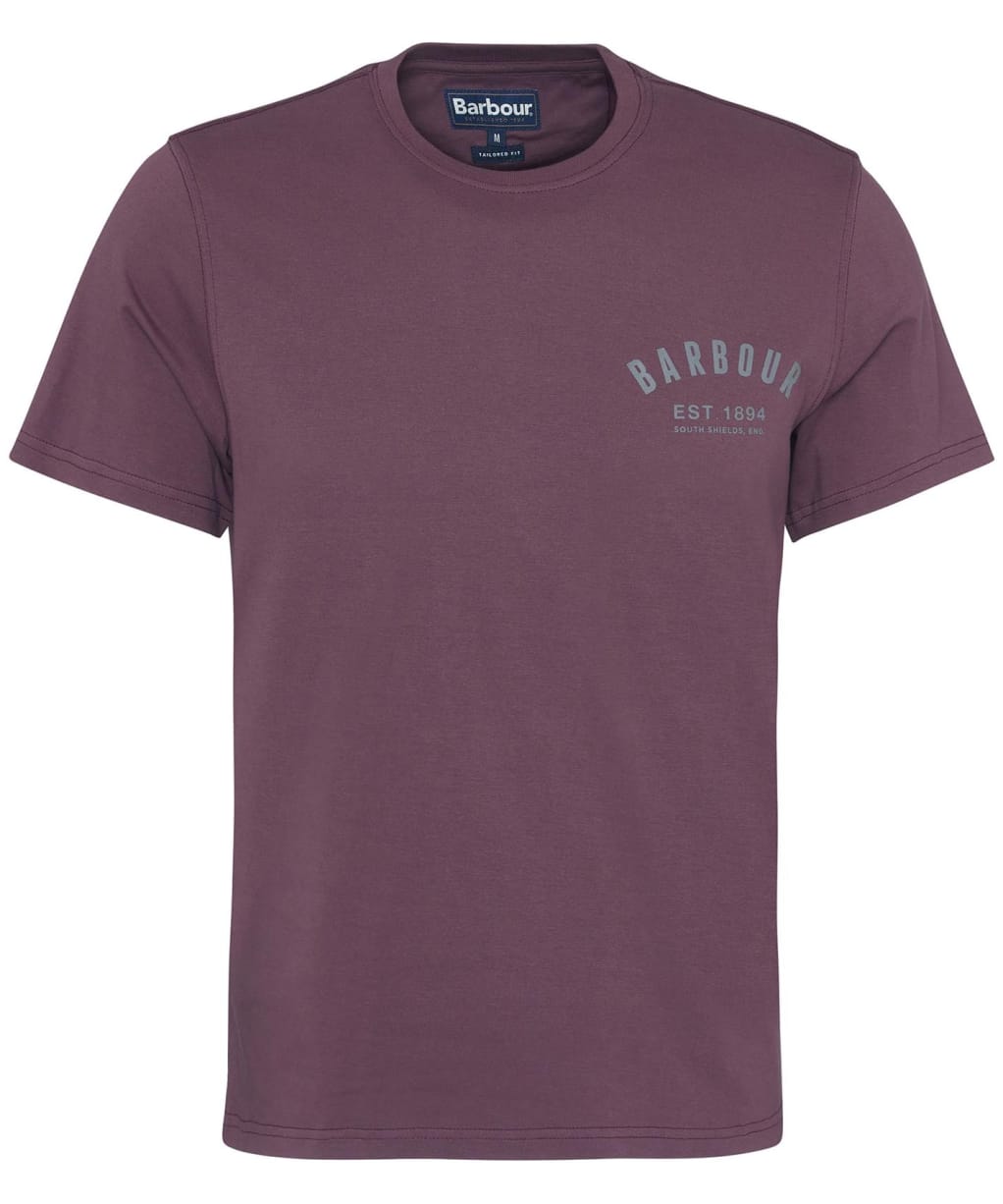 Men's Barbour Preppy Tee - Burnt Heather