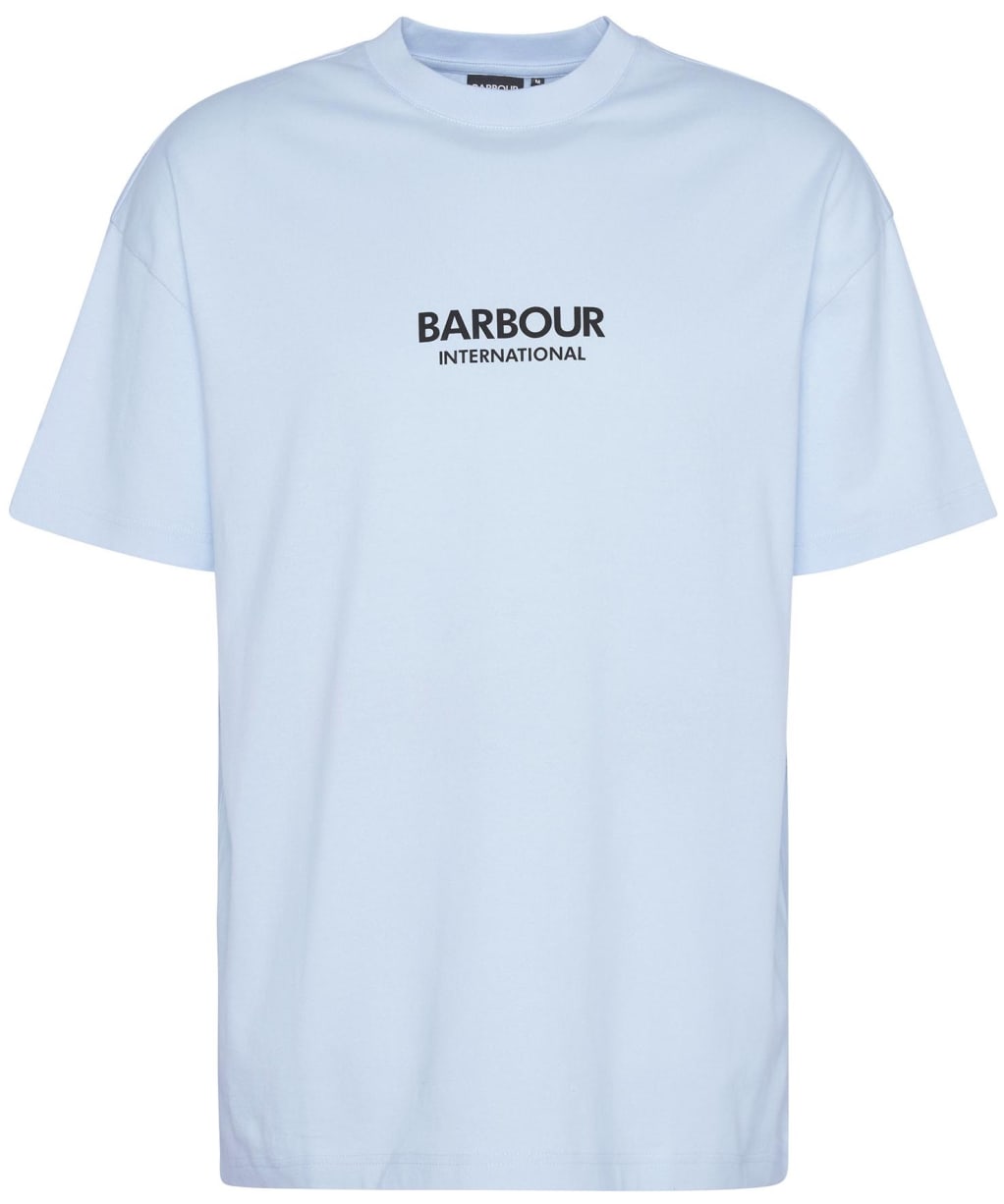 Men's Barbour International Os Formula T-Shirt - Ice Water