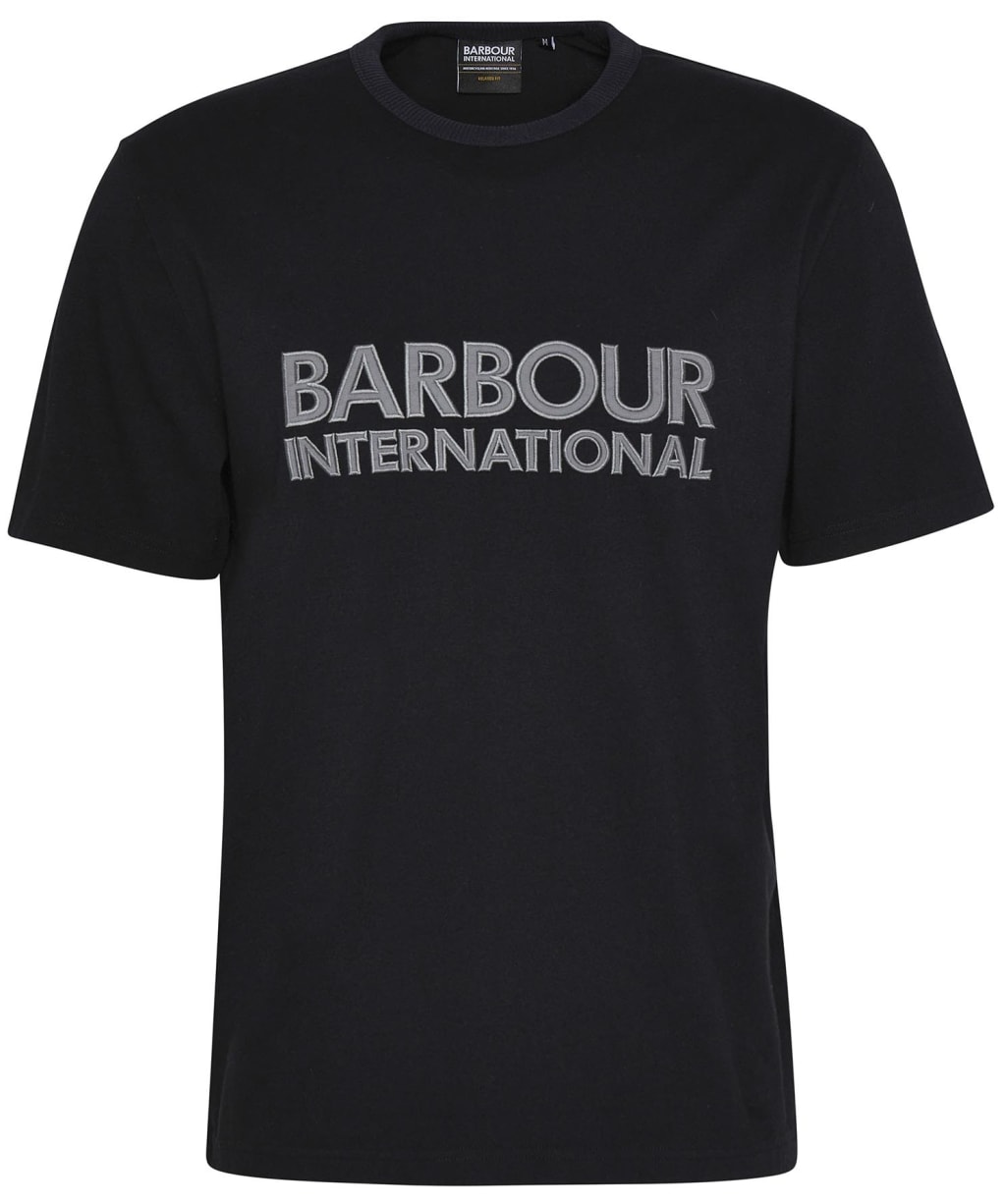 Men's Barbour International Jason Technique T-Shirt - Black