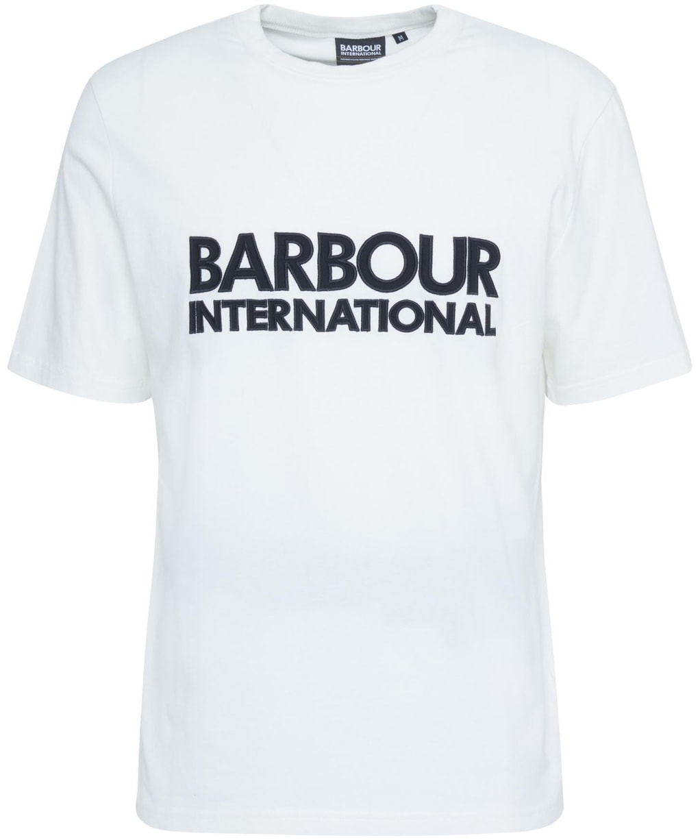 Men's Barbour International Jason Technique T-Shirt - Whisper White