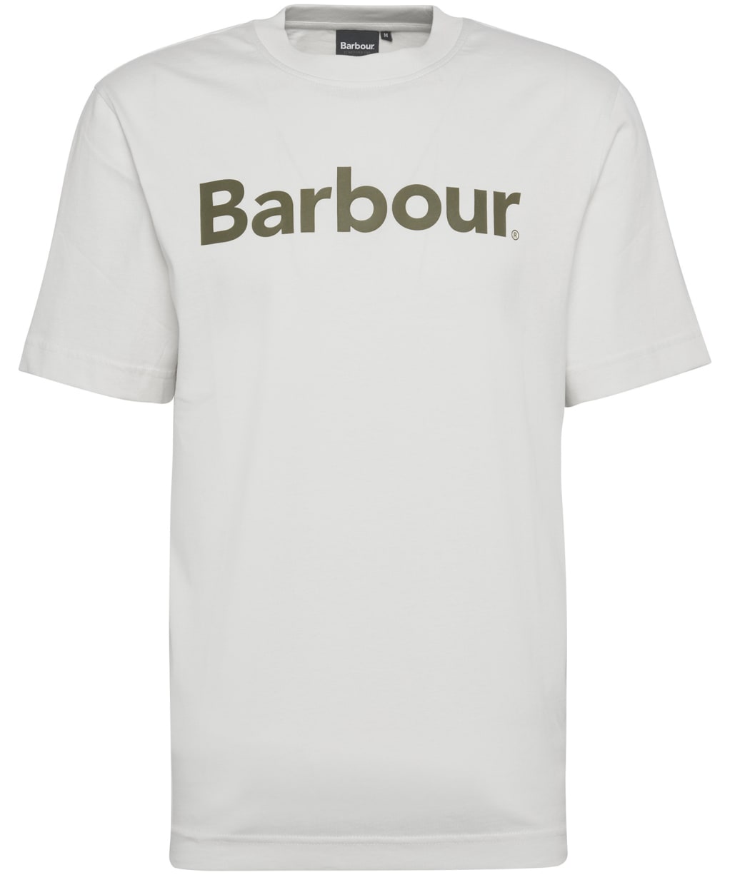 Men's Barbour Logo Relaxed Fit T-Shirt - Antique White