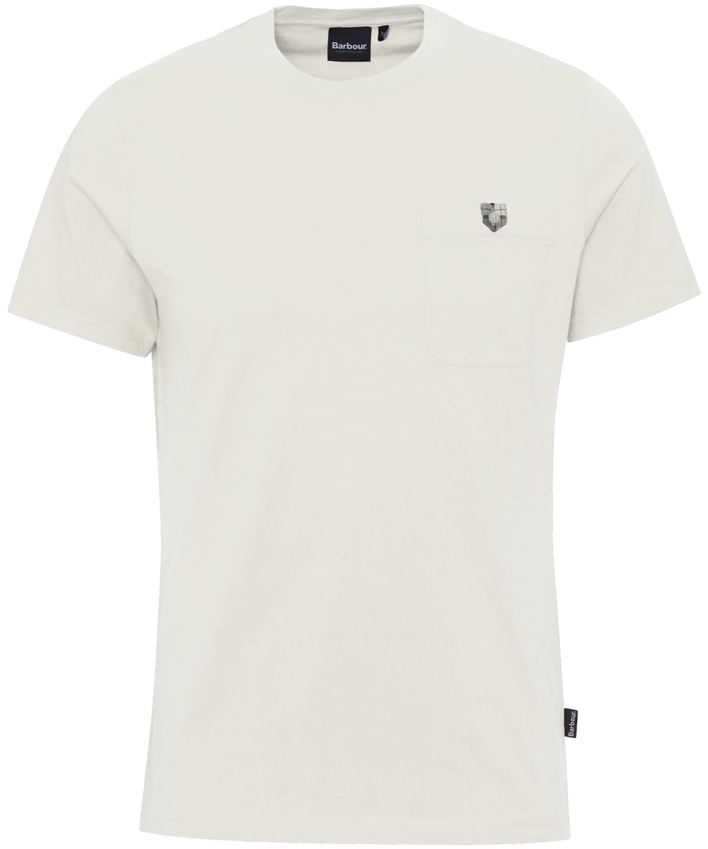Men's Barbour Tothill Tailored Fit T-Shirt - Antique White
