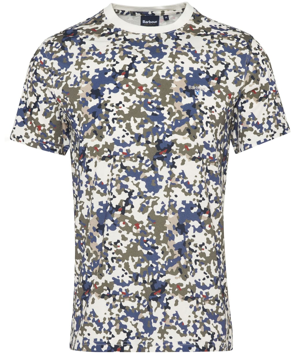 Men's Barbour Bark Tailored T-Shirt - Washed Stone