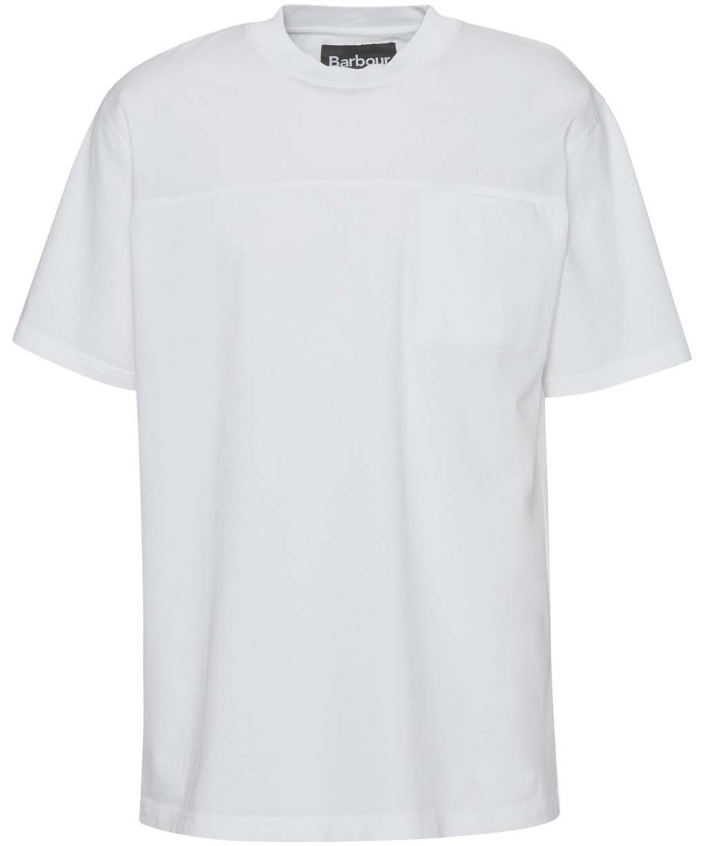 Men's Barbour Hunton Pocket T-Shirt - White
