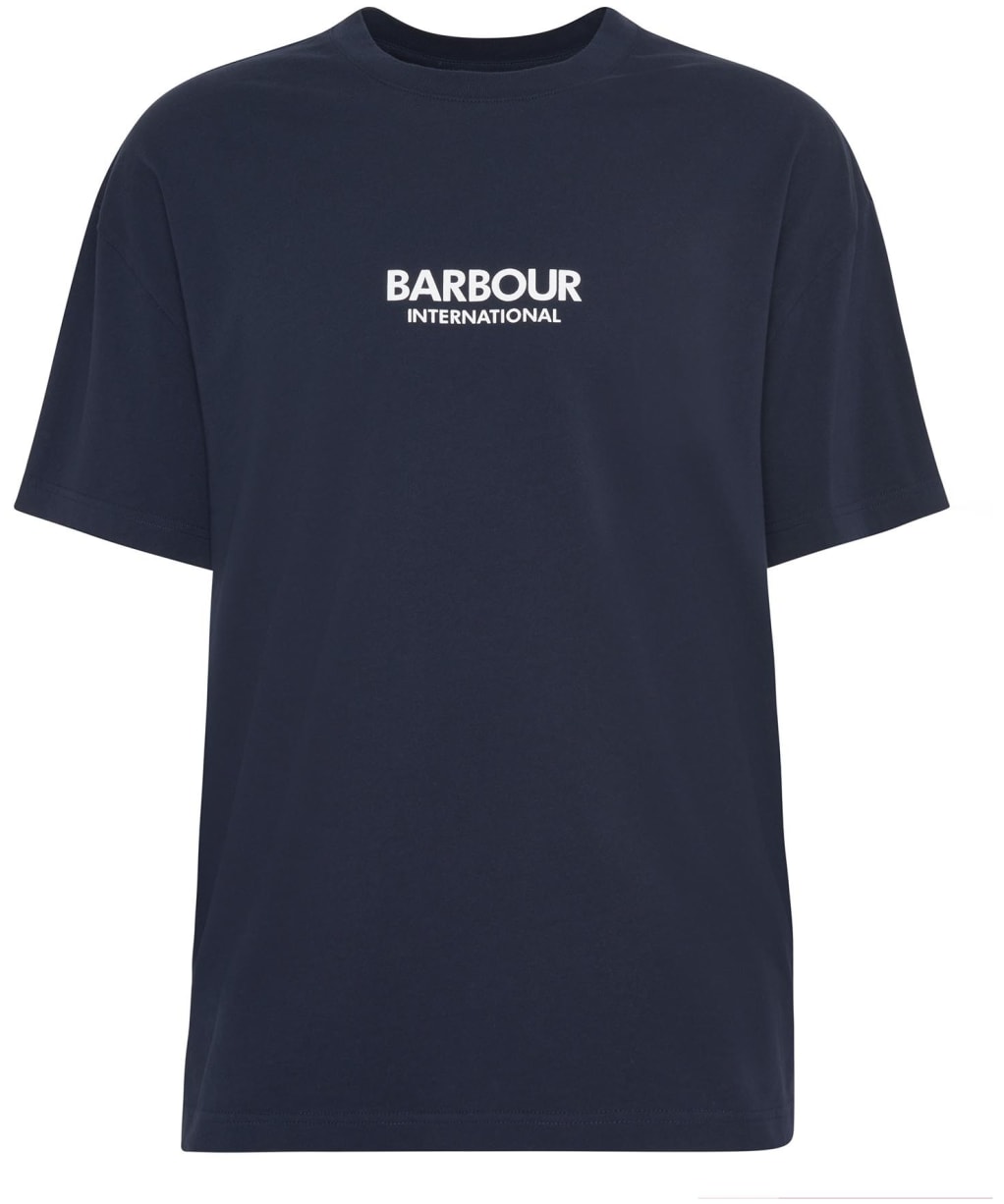 Men's Barbour International Middleton Oversized Graphic T-Shirt - Sapphire Navy