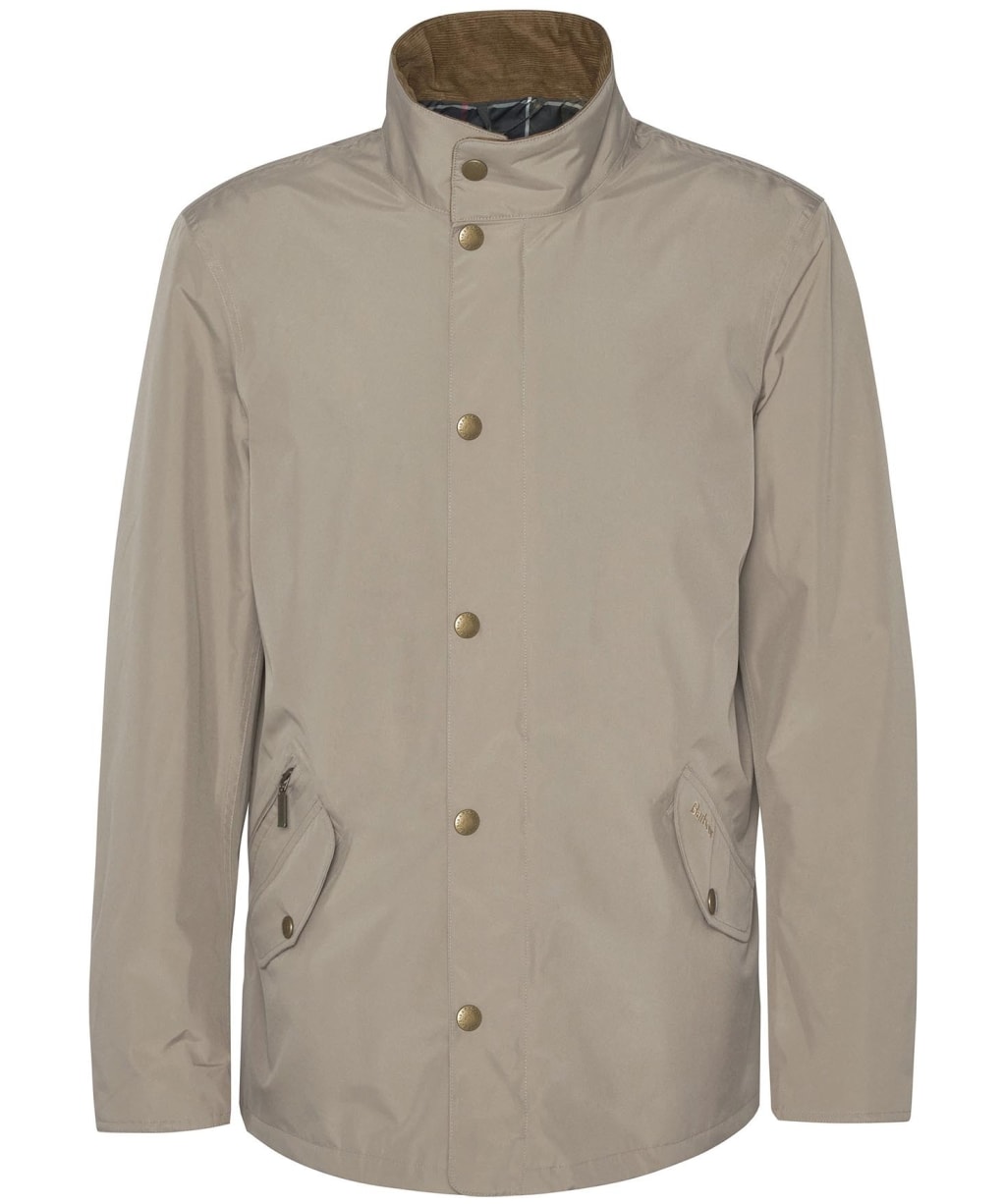 Men's Barbour Spoonbill Waterproof Jacket - MILITARY BROWN/C