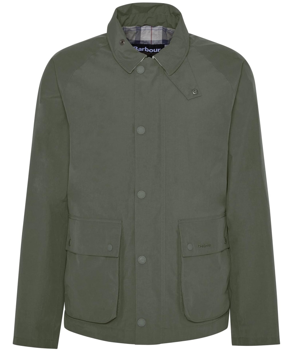 Men's Barbour Broadale Waterproof Jacket - Uniform Green