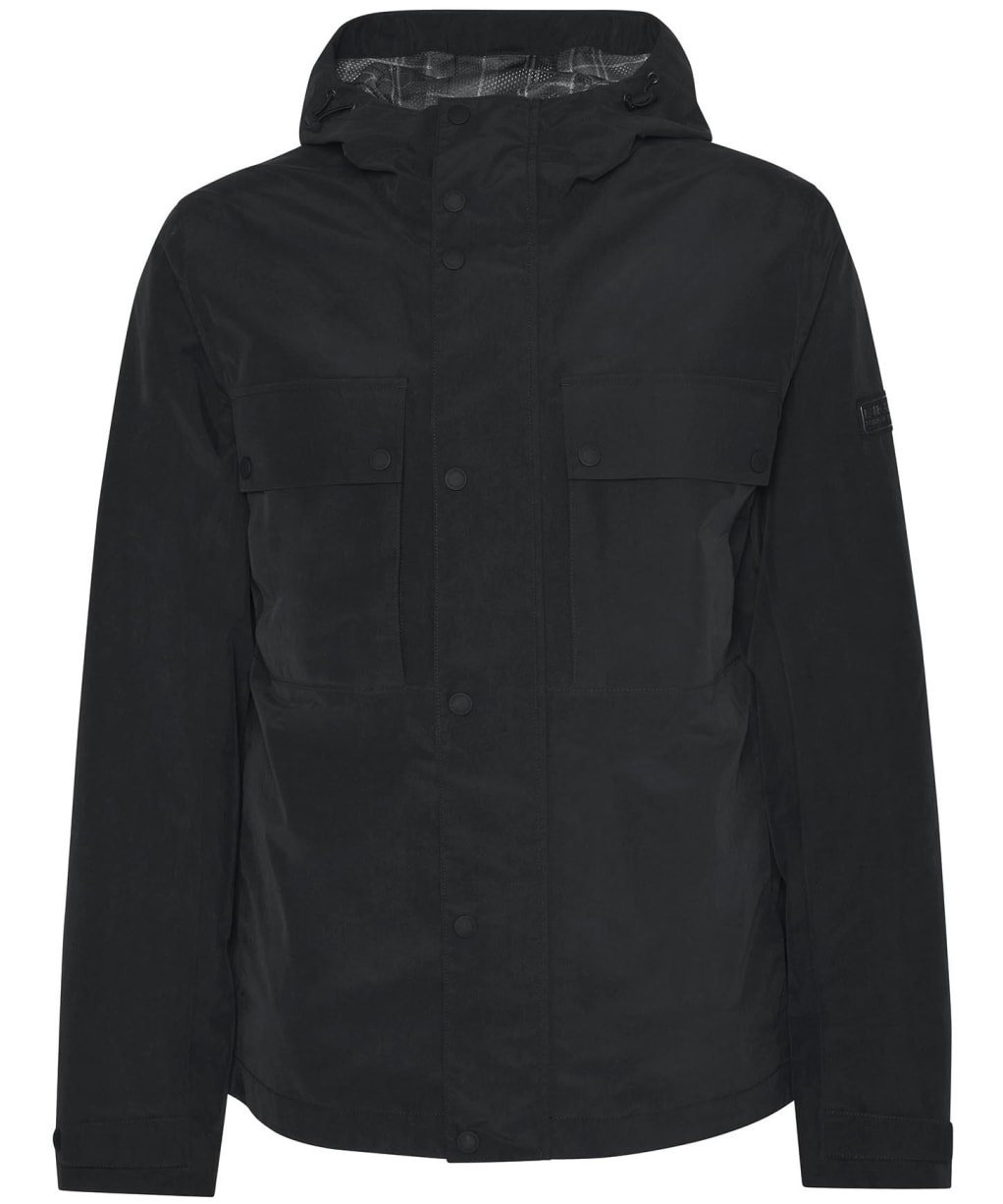 Men's Barbour International Cliffway Waterproof Jacket - Black
