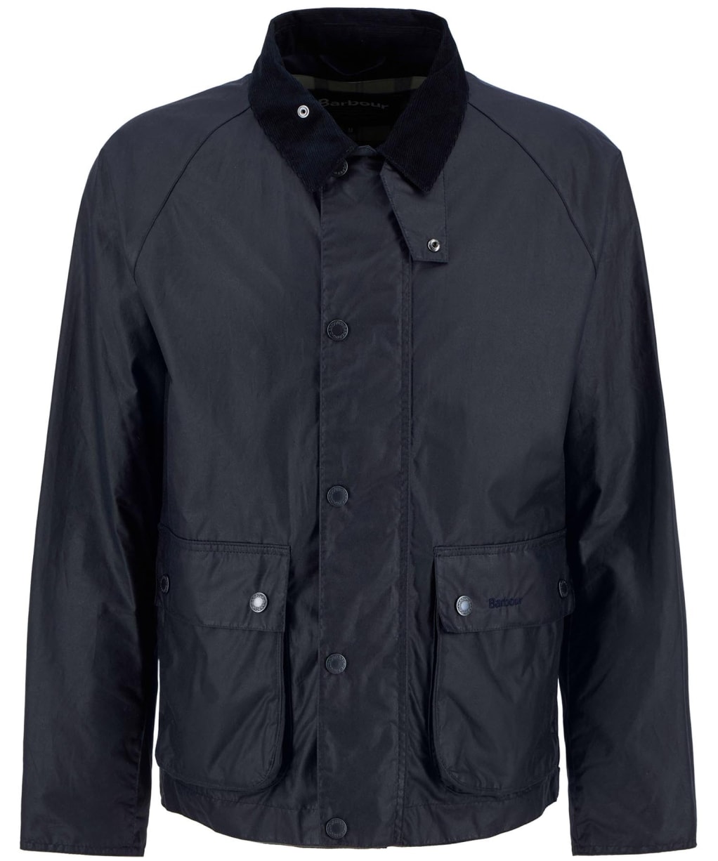 Men's Barbour Modern Bedale Waxed Jacket - Royal Navy