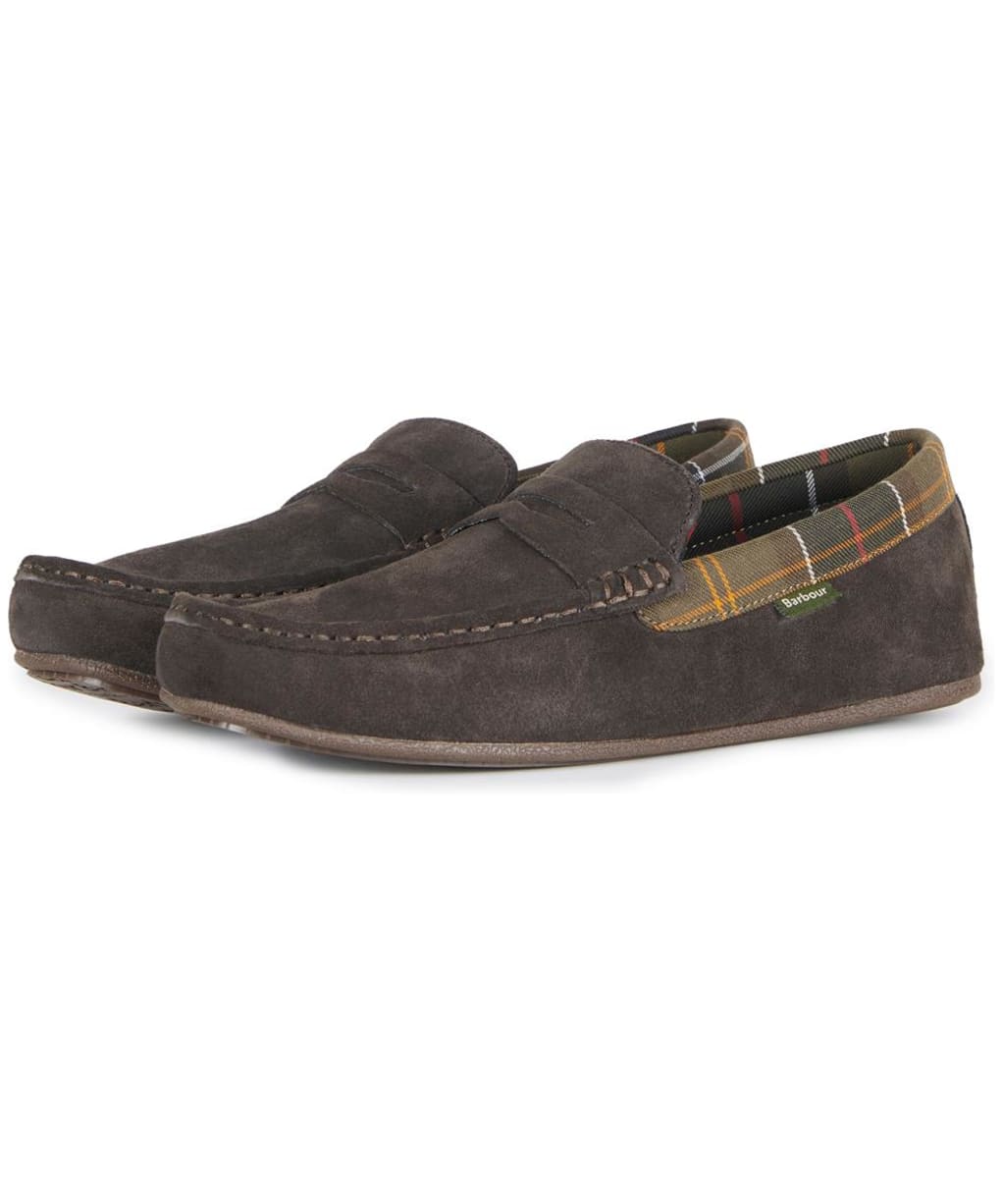 Men’s Barbour Porterfield Slippers - Brown