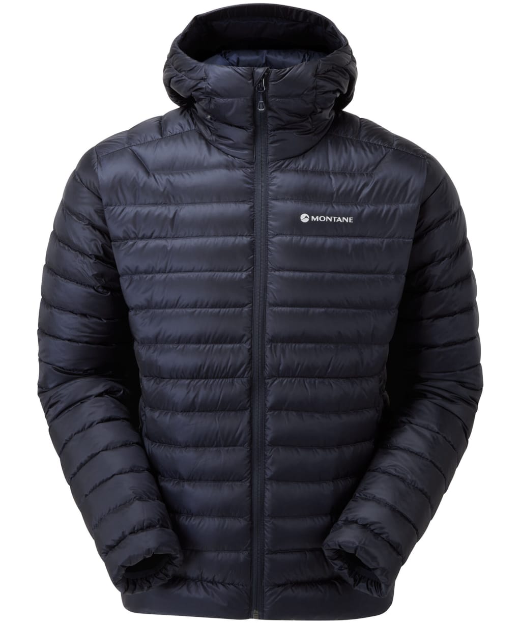Men's Montane Anti-Freeze Packable Hooded Down Jacket - Eclipse Blue