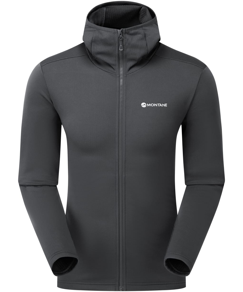Men's Montane Protium Hooded Fleece Jacket - Midnight Grey