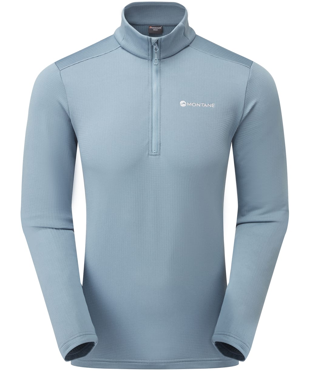 Men's Montane Protium Half-Zip Pull-On Mid Layer - Stone Blue